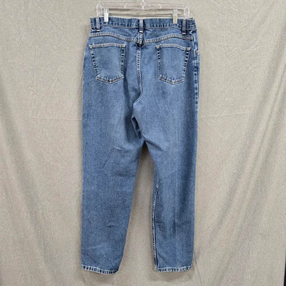 Levis 550 Relaxed Fit‎ Mens Blue Jeans 48x29 Medium Wash Tapered Leg